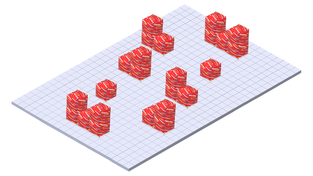 Sport 5/9 playing field of CUBIC